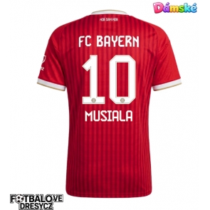 Bayern Munich Jamal Musiala #10 Dámské Domácí Dres 2026-27 Krátký Rukáv